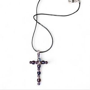 Handmade Cross Necklace/Choker